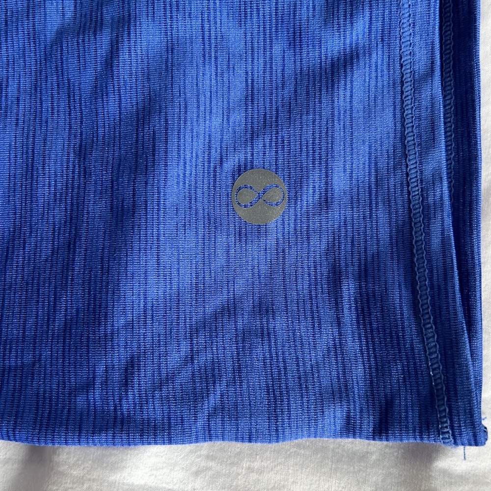 Blue Infinity Scarf - Picture 3 of 3